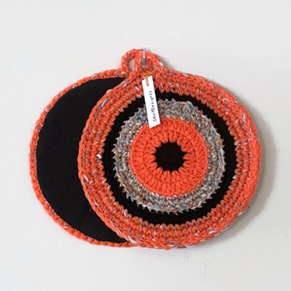 Crochet pot holders, Handmade Trivet - Picture 5 of 7